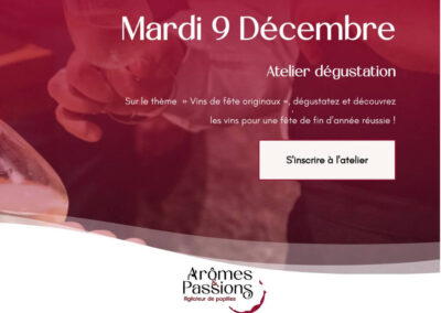 Mardi 9 décembre 2025 : Les vins de fête originaux
