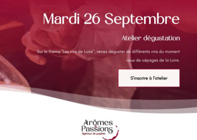 Vendredi 26 Septembre 2025 : Vins de la Loire