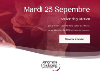 Mardi 23 septembre 2025 : La Vallée du Rhône